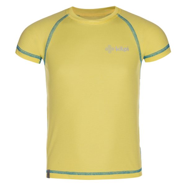 T-shirt dziecięcy KILPI TECNI-JB żółty