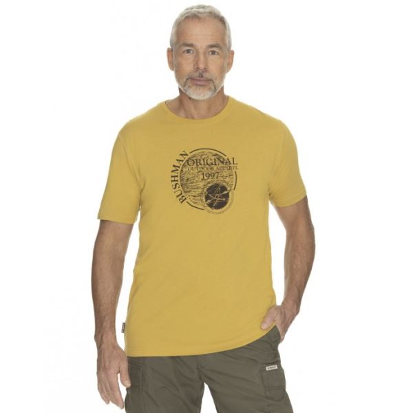 Koszulka męska BUSHMAN DAISEN żółta