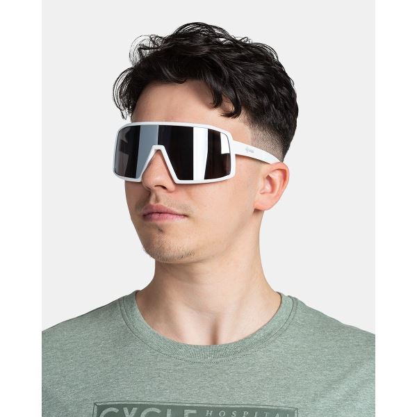 Okulary przeciwsłoneczne unisex Kilpi PEERS-U białe UNI