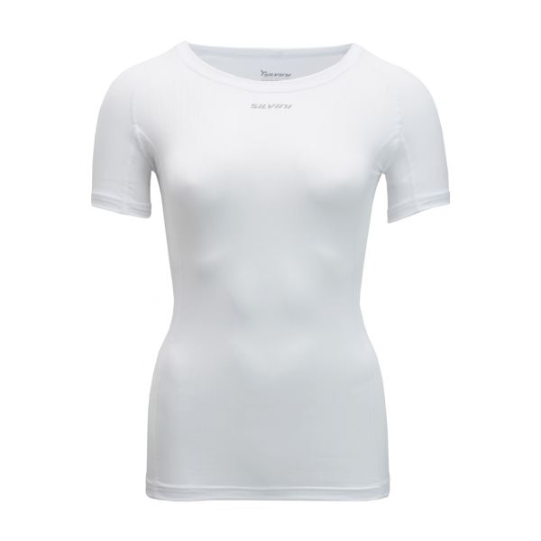 Damska koszulka funkcjonalna Silvini Basale biała