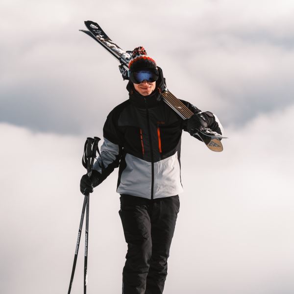 Męski strój narciarski TAXIDO ciemnoszary