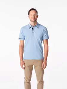 Męska koszulka polo CityZen MASSY w kolorze jasnoniebieskim Męska koszulka polo CityZen MASSY w kolorze jasnoniebieskim