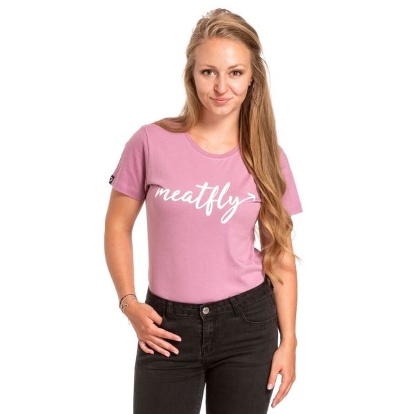 Damska koszulka Meatfly Luna różowa