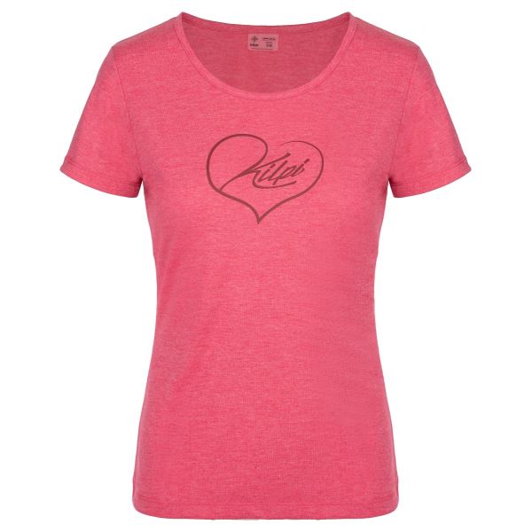 Damska koszulka outdoorowa Kilpi GAROVE-W różowa