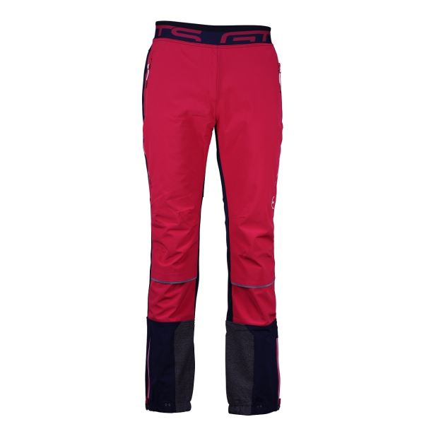 Damskie spodnie outdoorowe GTS 606432 różowe