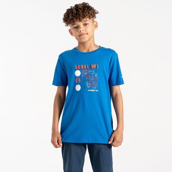 Koszulka dziecięca Dare2b TRAILBLAZER niebieska