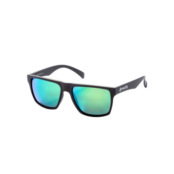Okulary przeciwsłoneczne Meatfly Trigger 2 S19 B czarno/zielone