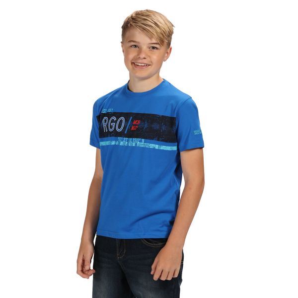 T-shirt dziecięcy Regatta BOSLEY II niebieski