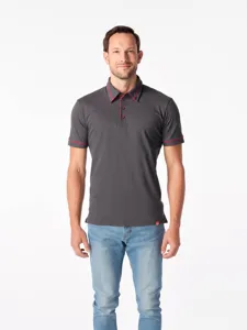 Męska koszulka polo CityZen MASSY w kolorze ciemnoszarym Męska koszulka polo CityZen MASSY w kolorze ciemnoszarym