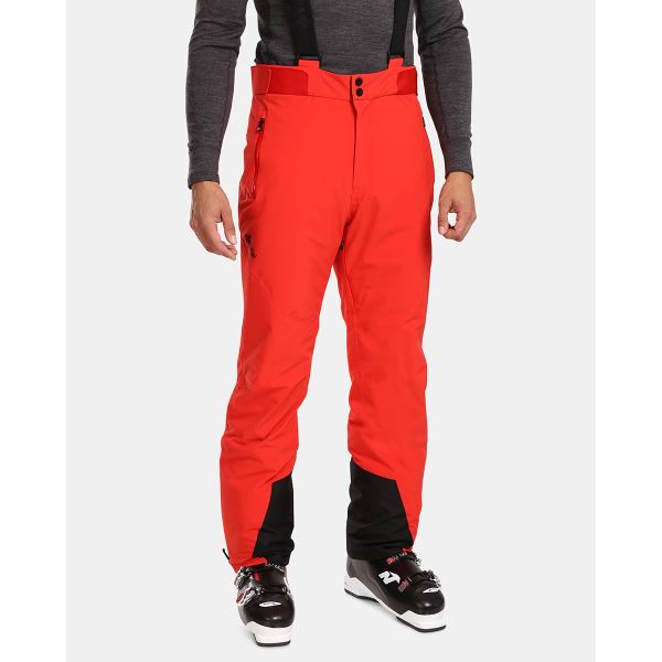 Męskie spodnie narciarskie Kilp RAVEL-M czerwone
