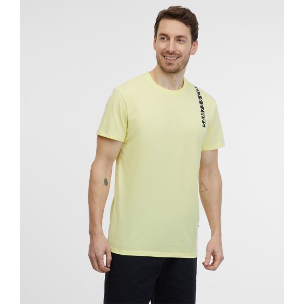 T-shirt męski FABIO SAM 73 żółty