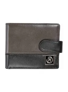 Meatfly Nathan Premium skórzany portfel w kolorze szarym Meatfly Nathan Premium skórzany portfel w kolorze szarym