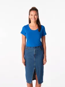 Damska koszulka CityZen BREDA w kolorze królewskiego błękitu Damska koszulka CityZen BREDA w kolorze królewskiego błękitu