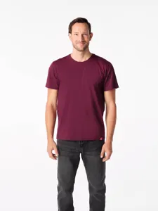 T-shirt męski CityZen AGEN bordowy T-shirt męski CityZen AGEN bordowy