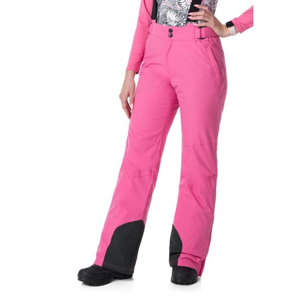 Damskie spodnie narciarskie Kilpi ELARE-W różowe