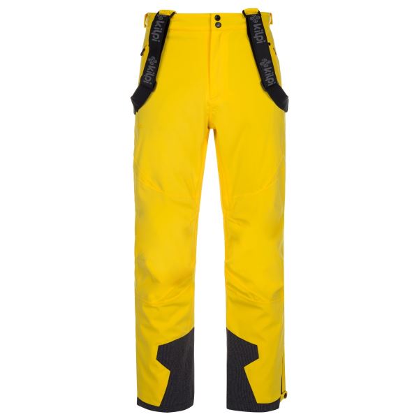 Męskie zimowe spodnie narciarskie KILPI REDDY-M żółte