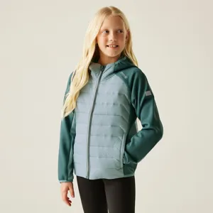 Kurtka hybrydowa dziecięca Regatta KIELDER IX ciemnoturkusowa Kurtka hybrydowa dziecięca Regatta KIELDER IX ciemnoturkusowa