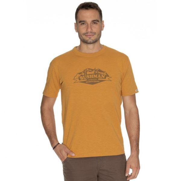 Koszulka męska BUSHMAN ELIAS żółta