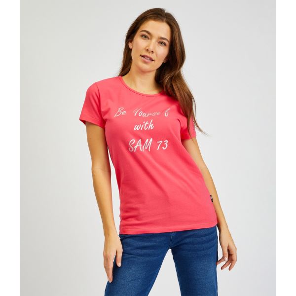 Damska koszulka RENÉE SAM 73 różowa