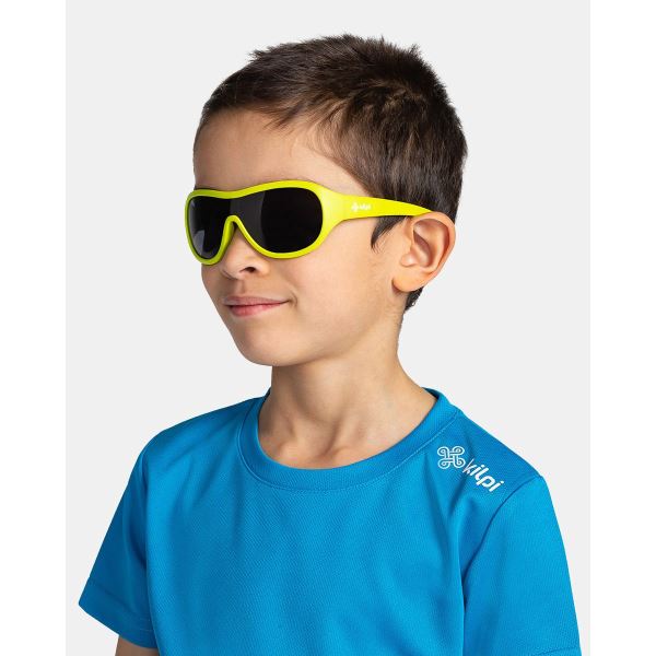 Dziecięce okulary przeciwsłoneczne Kilpi SUNDS-J jasnozielone UNI