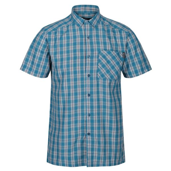Koszula męska Regatta MINDANO w kolorze niebieskim