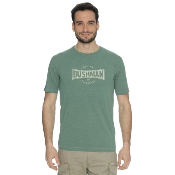 T-shirt męski BUSHMAN SYMBOL zielony