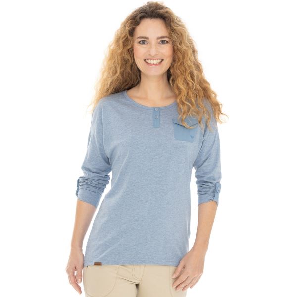 t-shirt Laurra jasnoniebieski jasnoniebieski
