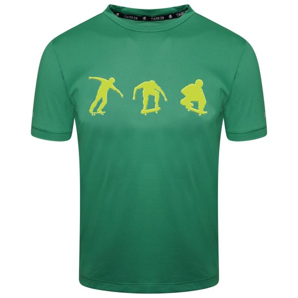 Funkcjonalna koszulka dziecięca Dare2b RIGHTFUL zielona