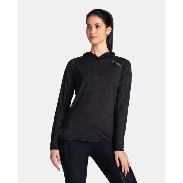 Damska bluza fitness Kilpi AILEEN-W czarna