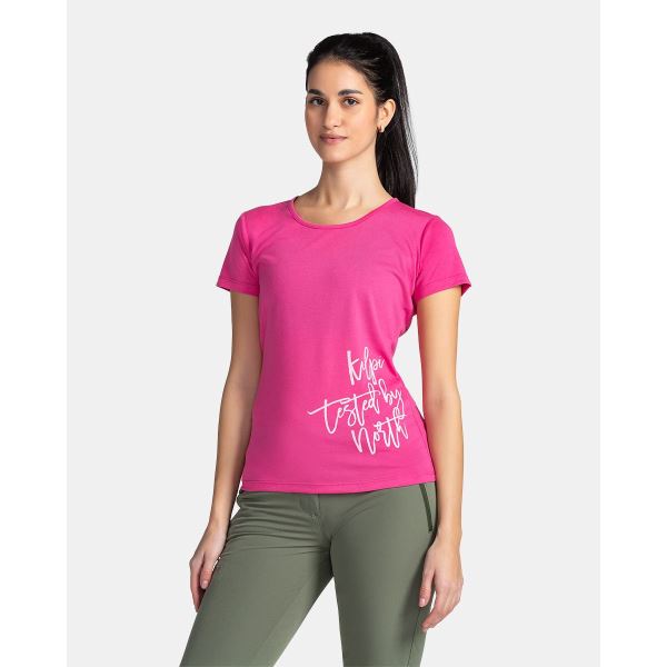Damska koszulka techniczna Kilpi GAROVE-W różowa