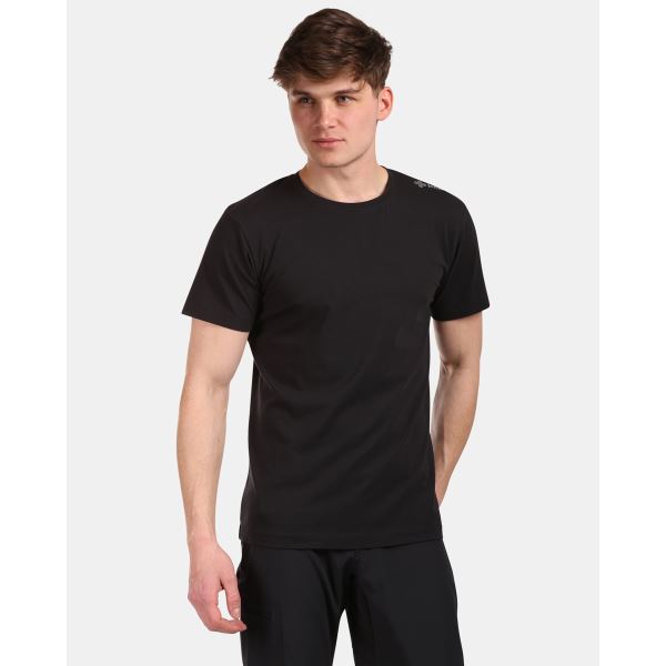 T-shirt męski bawełniany Kilpi PROMO-M czarny
