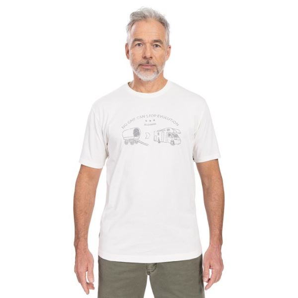 T-shirt męski BUSHMAN TIMOR biały