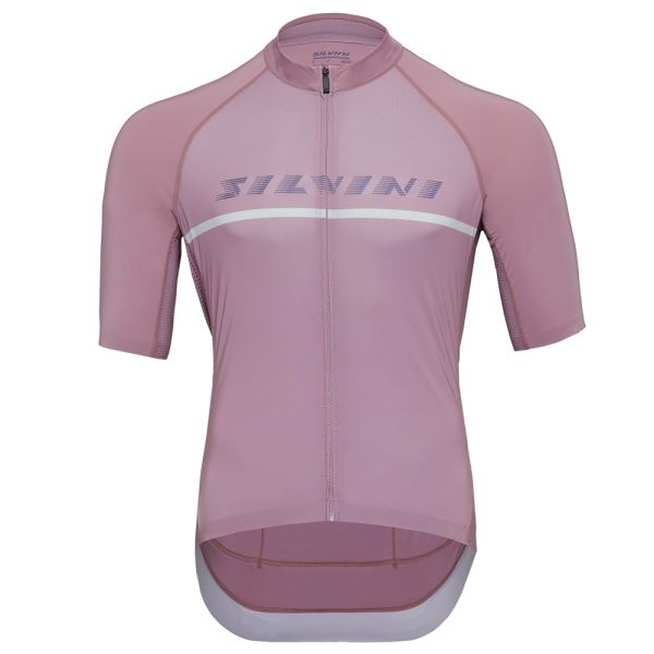 Męska koszulka rowerowa Silvini Mazzano w kolorze jasnoróżowym