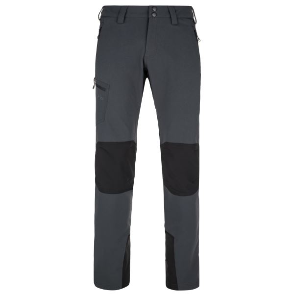 Męskie spodnie outdoorowe KILPI TIDE-M ciemnoszare