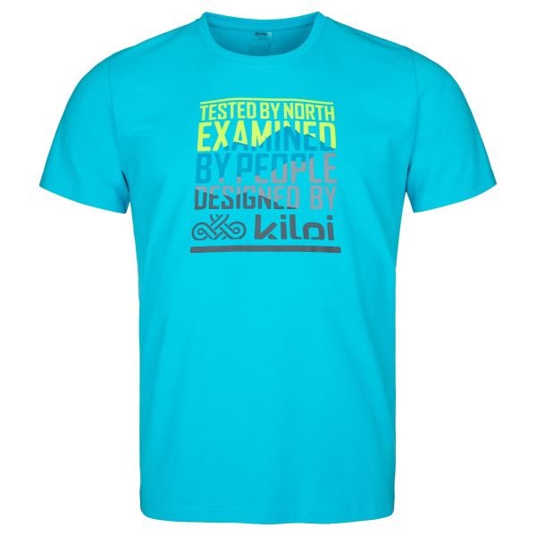 Bawełniany T-shirt męski Kilpi TYPON-M niebieski