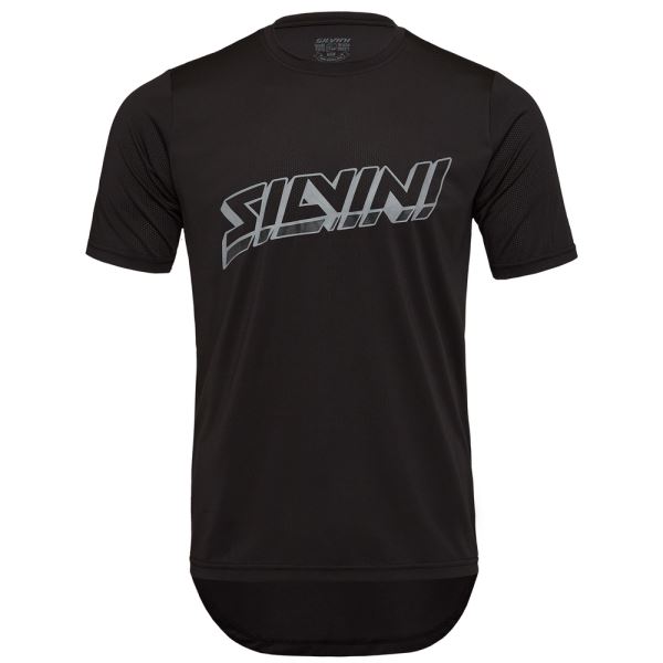 Męska koszulka enduro Silvini Denno w kolorze czarnym