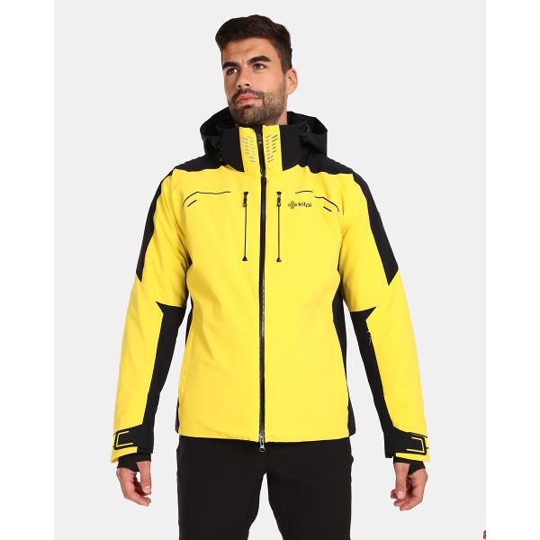 Męska kurtka narciarska Kilpi HYDER-M żółta