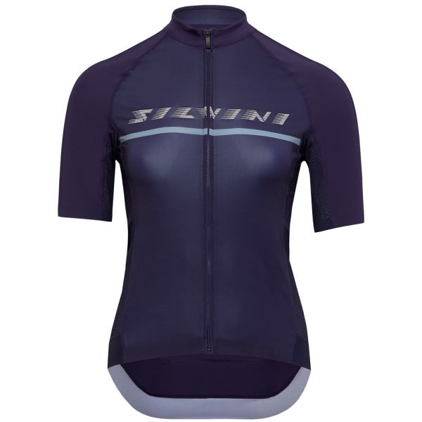 Damska koszulka rowerowa Silvini Mazzana w kolorze ciemnoniebieskim