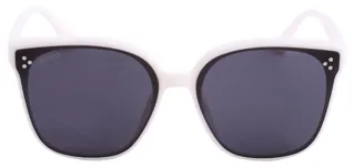 Okulary przeciwsłoneczne damskie BERTOO Lisa białe Okulary przeciwsłoneczne damskie BERTOO Lisa białe