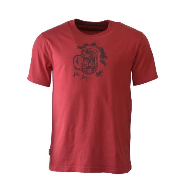 Męska koszulka BUSHMAN ORD czerwona