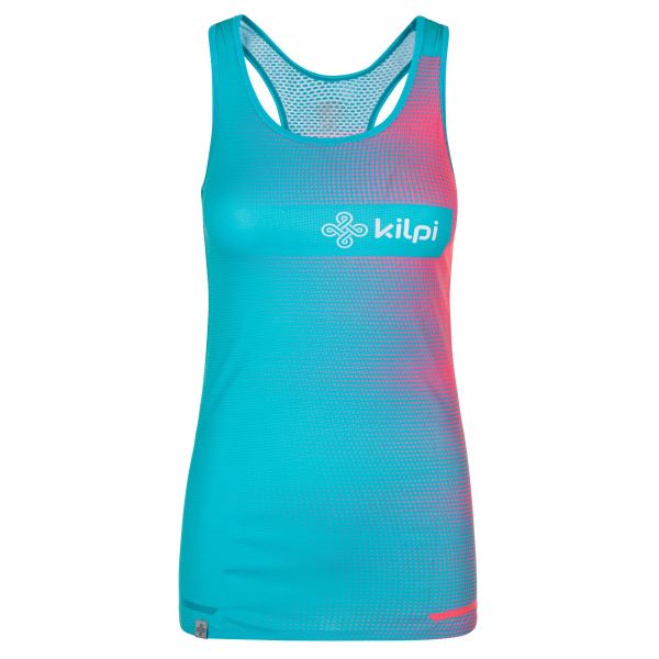Koszulka bez rękawów do biegania drużynowa KILPI EMILIO-W niebieska