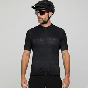 Męska koszulka MTB Silvini Turano Pro w kolorze czarnym Męska koszulka MTB Silvini Turano Pro w kolorze czarnym