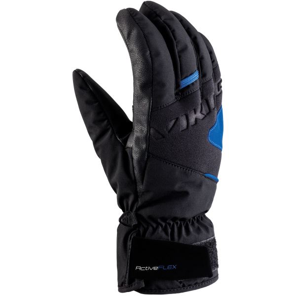 Męskie rękawiczki narciarskie Viking Granit niebieskie