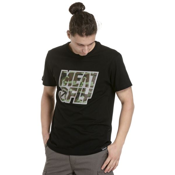 T-shirt męski Meatfly Repash czarny