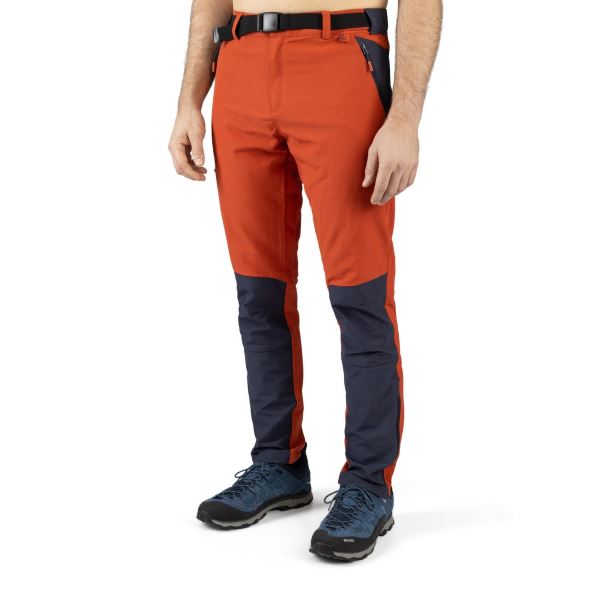 Męskie spodnie outdoorowe Viking SEQUOIA pomarańczowe