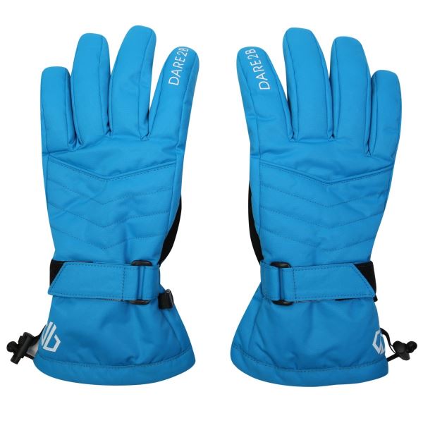 Damskie zimowe rękawiczki narciarskie Dare2b ACUTE niebieskie