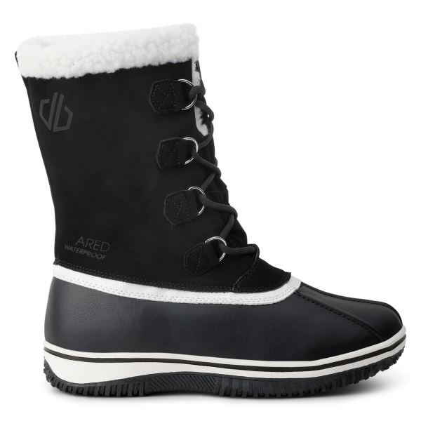 Damskie wysokie buty zimowe Dare2b NORTHSTAR czarno/białe