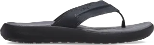 Klapki męskie Crocs YUKON VISTA II LR Flip czarne Klapki męskie Crocs YUKON VISTA II LR Flip czarne