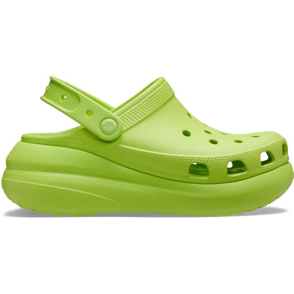 Damska bluza Crocs CLASSIC CRUSH limonkowa