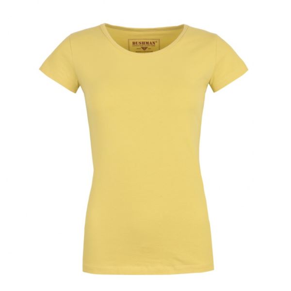Damska koszulka BUSHMAN ESKA II w kolorze żółtym